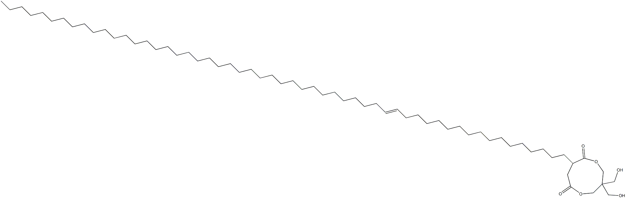  3,3-Bis(hydroxymethyl)-8-(17-pentapentacontenyl)-1,5-dioxacyclononane-6,9-dione