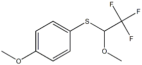 2-(4-Methoxyphenylthio)-2-methoxy-1,1,1-trifluoroethane|