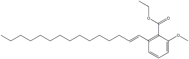 2-Methoxy-6-(1-pentadecenyl)benzoic acid ethyl ester