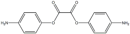 Oxalic acid bis(p-aminophenyl) ester Struktur