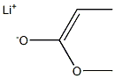 Lithium(Z)-1-methoxy-1-propene-1-olate Struktur