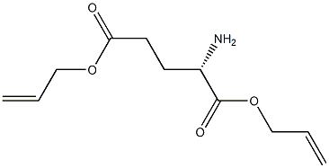L-Glutamic acid diallyl ester Struktur
