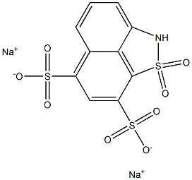 4,5-(Iminosulfonyl)-1,3-naphthalenedisulfonic acid disodium salt Struktur