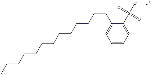 2-Tridecylbenzenesulfonic acid lithium salt|