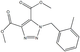  1-(2-Methylbenzyl)-1H-1,2,3-triazole-4,5-dicarboxylic acid dimethyl ester