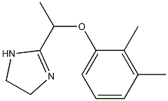 1-(2-Imidazolin-2-yl)-1-(2,3-dimethylphenoxy)ethane 结构式