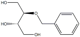 (2R,3S)-2-Benzyloxy-1,3,4-butanetriol Structure