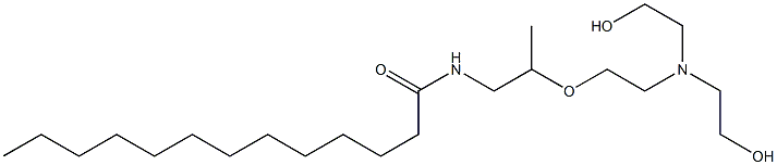  N-[2-[2-[Bis(2-hydroxyethyl)amino]ethoxy]propyl]tridecanamide