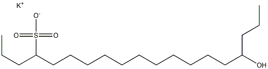  16-Hydroxynonadecane-4-sulfonic acid potassium salt