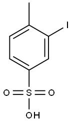 3-Iodo-4-methylbenzenesulfonic acid 结构式
