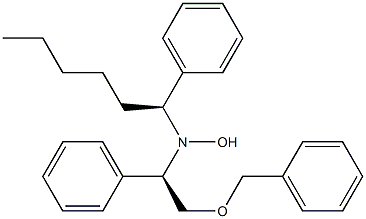 N-[(R)-2-Benzyloxy-1-phenylethyl]-N-[(1S)-1-phenylhexyl]hydroxylamine