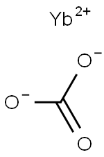 Ytterbium(II) carbonate Struktur