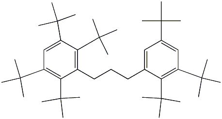  1-(2,3,5,6-Tetra-tert-butylphenyl)-3-(2,3,5-tri-tert-butylphenyl)propane