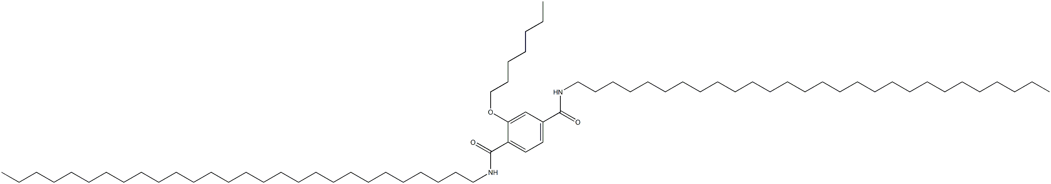 2-(Heptyloxy)-N,N'-dioctacosylterephthalamide|