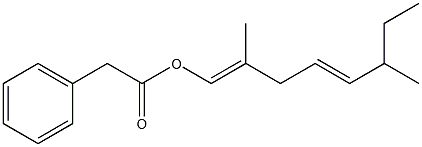  Phenylacetic acid 2,6-dimethyl-1,4-octadienyl ester