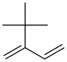 2-tert-Butyl-1,3-butadiene Struktur
