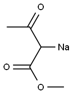 2-Sodioacetoacetic acid methyl ester 结构式