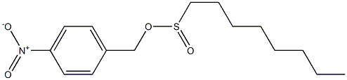 Octane-1-sulfinic acid 4-nitrobenzyl ester