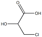 (-)-3-Chloro-D-lactic acid Structure