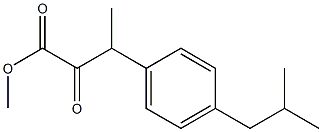 3-(p-Isobutylphenyl)-2-oxobutyric acid methyl ester