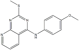 4-[4-Methoxyanilino]-2-(methylthio)pyrido[2,3-d]pyrimidine