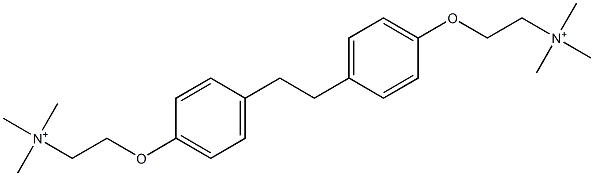  2,2'-[Ethylenebis(p-phenyleneoxy)]bis(N,N,N-trimethylethanaminium)