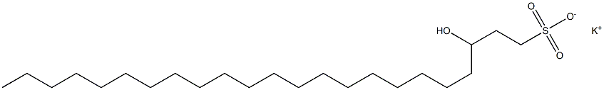 3-Hydroxytricosane-1-sulfonic acid potassium salt
