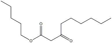 3-Ketopelargonic acid pentyl ester Structure
