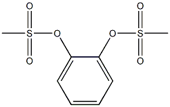1,2-Benzenediol di(methanesulfonate) 结构式