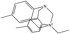 5,6,11,12-Tetrahydro-5-ethyl-2,8-dimethyl-5,11-methanodibenzo[b,f][1,5]diazocin-5-ium