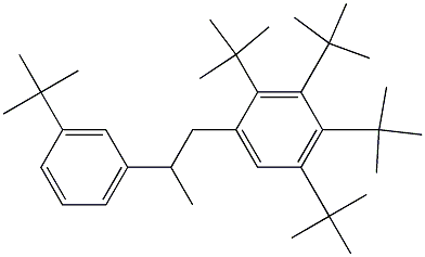 1-(2,3,4,5-Tetra-tert-butylphenyl)-2-(3-tert-butylphenyl)propane