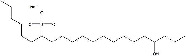 18-Hydroxyhenicosane-7-sulfonic acid sodium salt