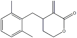 Tetrahydro-3-methylene-4-(2,6-dimethylbenzyl)-2H-pyran-2-one