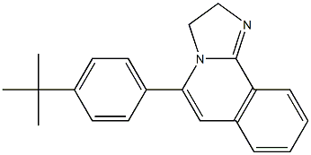 5-(4-tert-Butylphenyl)-2,3-dihydroimidazo[2,1-a]isoquinoline Struktur