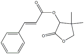  trans-Cinnamic acid 4,4-dimethyl-2-oxo-3-oxolanyl ester