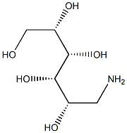 (2S,3S,4S,5S)-6-Aminohexane-1,2,3,4,5-pentol 结构式