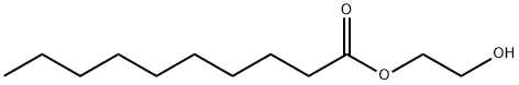 Decanoic acid 2-hydroxyethyl ester, 16179-41-2, 结构式
