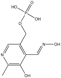  Phosphoric acid dihydrogen 5-hydroxy-4-hydroxyiminomethyl-6-methyl-3-pyridylmethyl ester