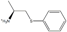 (S)-1-Methyl-2-phenylthioethanaminium