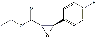 (2S,3R)-3-(4-Fluorophenyl)oxirane-2-carboxylic acid ethyl ester Structure