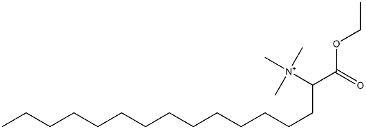  1-(Ethoxycarbonyl)pentadecyltrimethylaminium