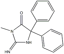  2-Imino-3-methyl-5,5-diphenylimidazolidin-4-one