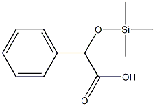 Phenyl(trimethylsilyloxy)acetic acid Structure