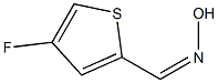 4-Fluoro-2-thiophenecarbaldehyde (Z)-oxime Struktur