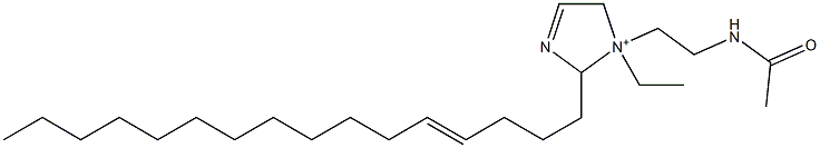 1-[2-(Acetylamino)ethyl]-1-ethyl-2-(4-hexadecenyl)-3-imidazoline-1-ium