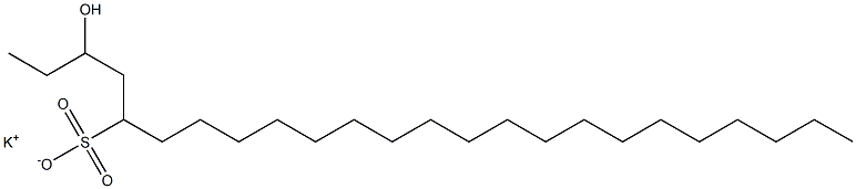 3-Hydroxytetracosane-5-sulfonic acid potassium salt