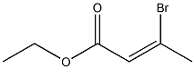 (2Z)-3-Bromo-2-butenoic acid ethyl ester,,结构式