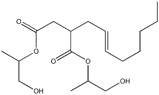 2-(2-Octenyl)succinic acid bis(2-hydroxy-1-methylethyl) ester