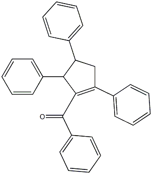  2-Benzoyl-1,3,4-triphenyl-1-cyclopentene