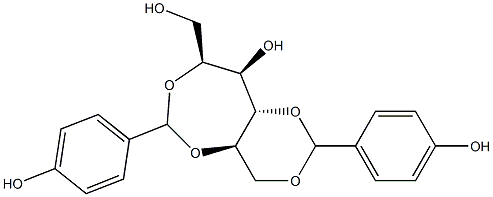 2-O,5-O:4-O,6-O-Bis(4-hydroxybenzylidene)-D-glucitol